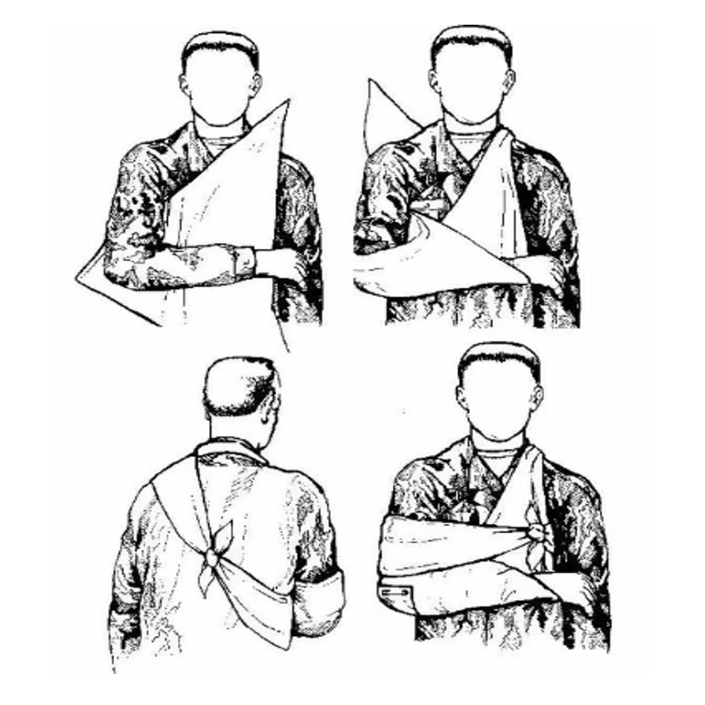 Cotton Triangle Bandage