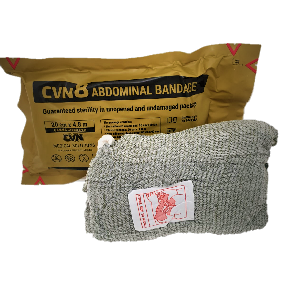 8'' Abdominal İsr. Bandaj
