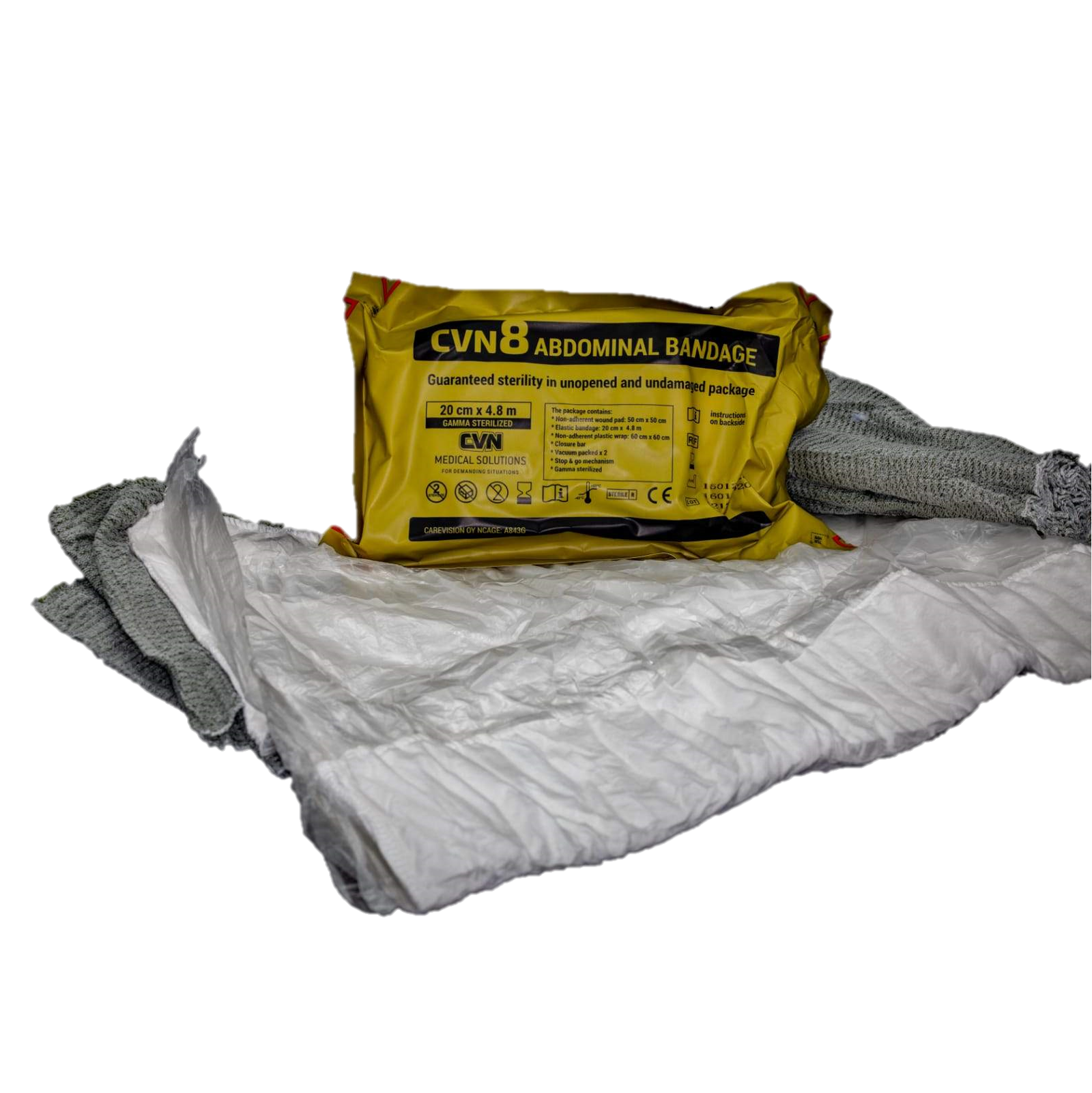 8'' Abdominal İsr. Bandaj