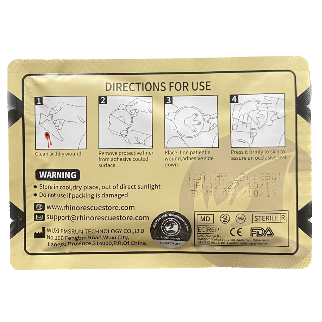 Vented Chest Seal