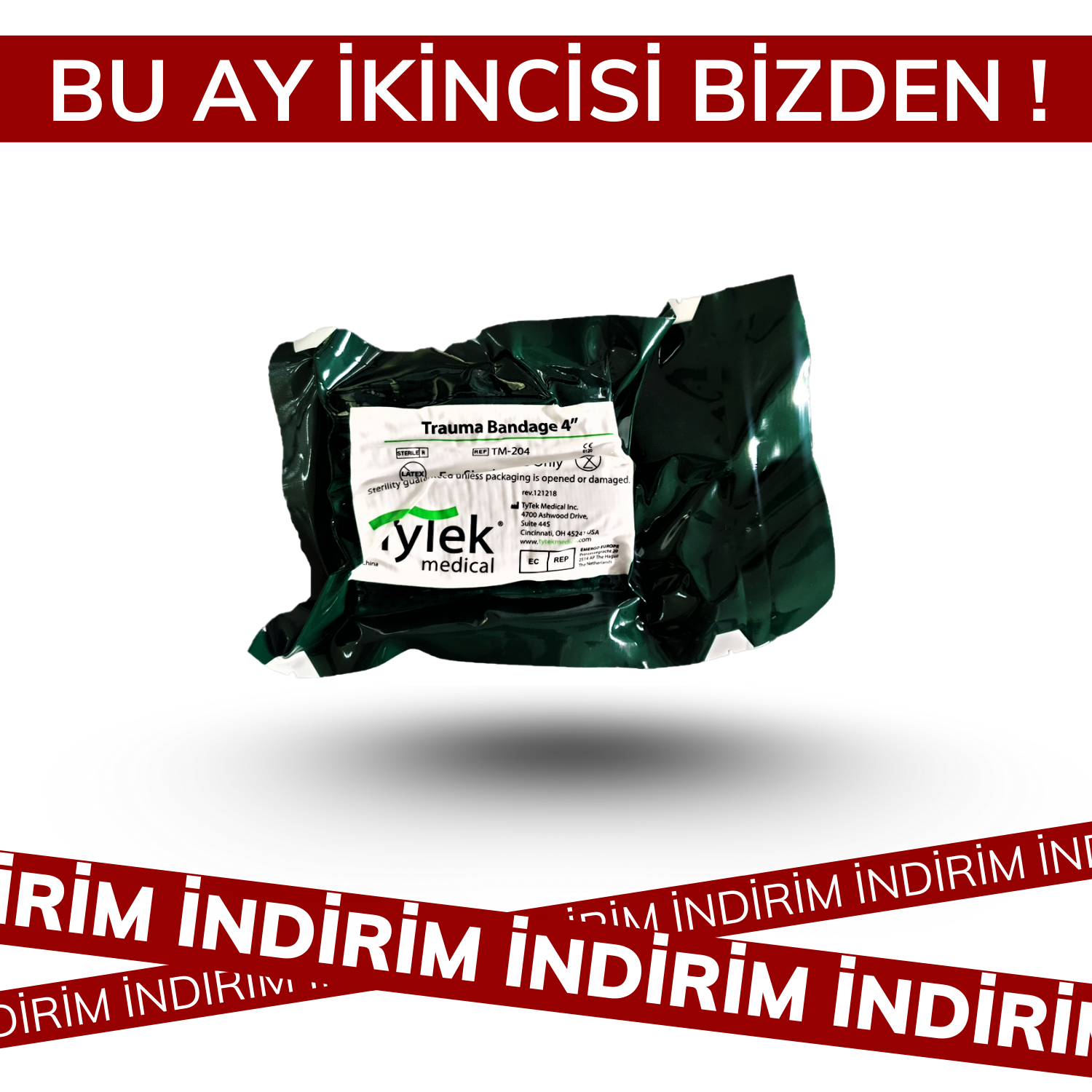 Tytek 4'' Trauma Bandage