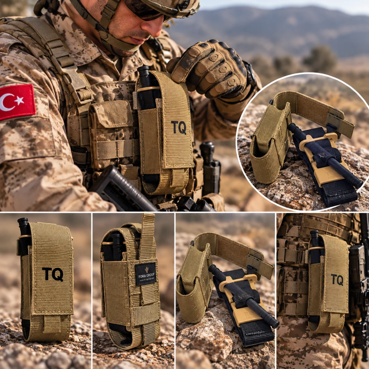 FR Turnike Kılıfı TQ Coyote