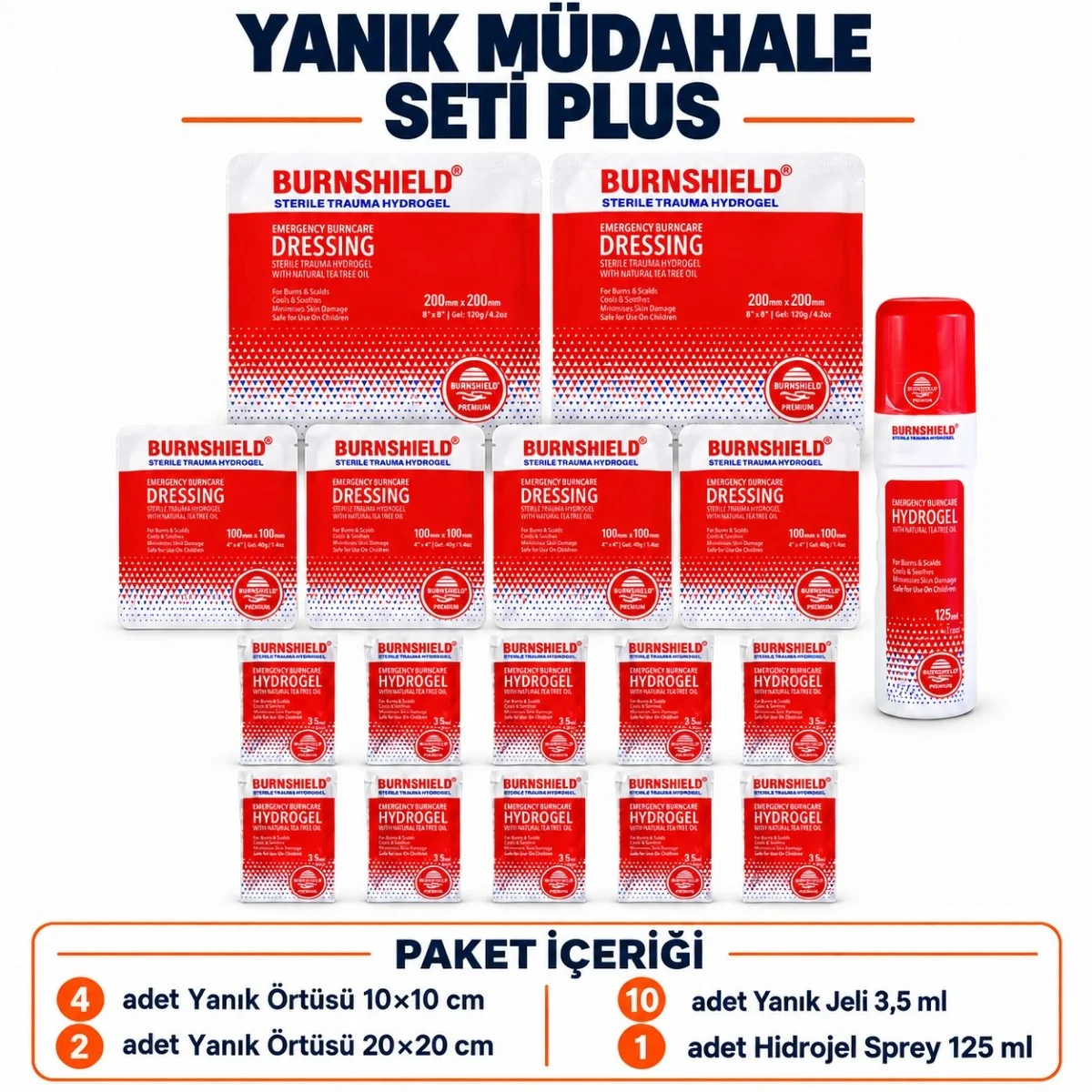 Yanık Müdahale Seti